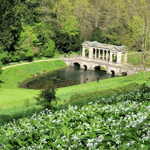 Stroll through Georgian streets to the tranquil beauty of Prior Park