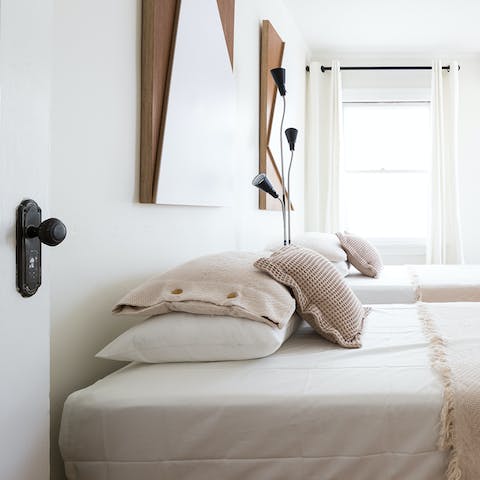 Calming muted colour palette