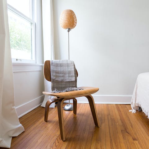 The attractive lighting throughout