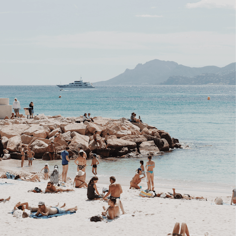 Splash about at the French Riviera – it's a forty-minute drive