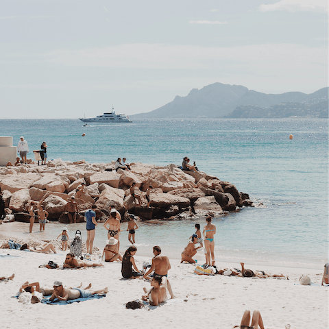 Splash about at the French Riviera – it's a forty-minute drive