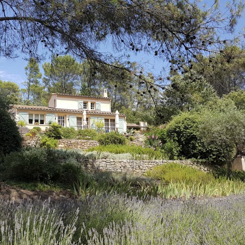 Revel in the prettiness of the countryside setting