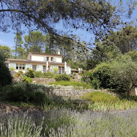 Revel in the prettiness of the countryside setting