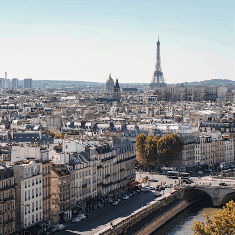 Explore Paris including the cultural Pompidou Centre