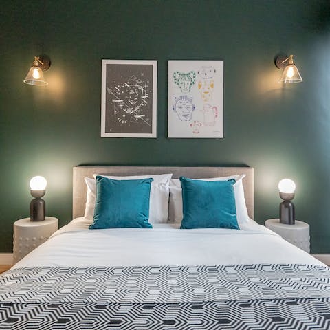 Wake up in the comfortable bedrooms feeling rested and ready for another day of sightseeing