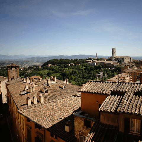 Take a day trip to pretty Perugia, the capital of Umbria