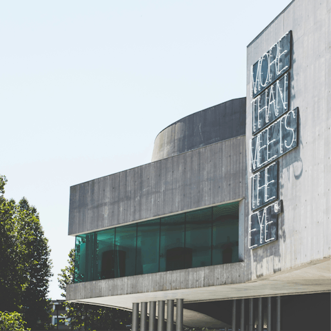Take a half hour stroll south to MAXXI, Rome's home of contemporary art