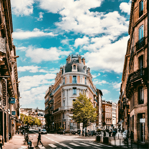 Make the trip to Toulouse and spend the day exploring, easily accessable by car