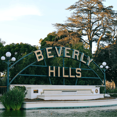 Enjoy the prime location at the heart of Beverly Hills