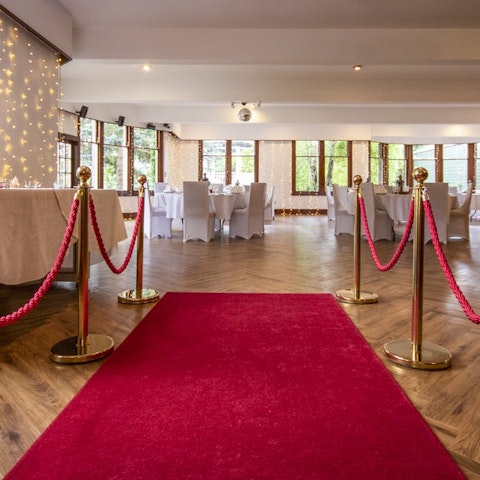 Throw a reception in the function room