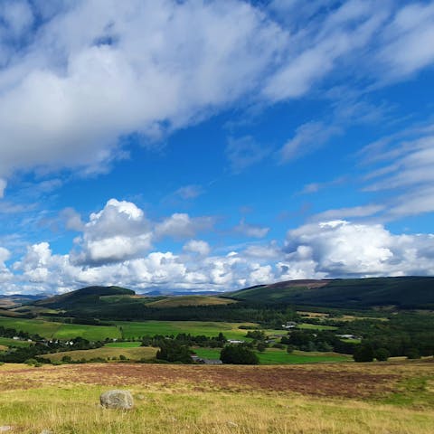 Explore the local scenery, with the nearest trail a fifteen-minute walk away