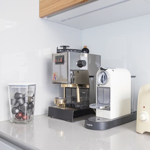 Practice your barista skills