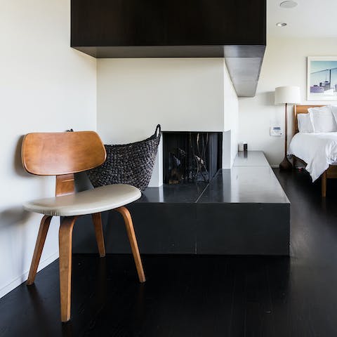 Enjoy eye-catching design and functionality of authentic mid-century furniture at every turn