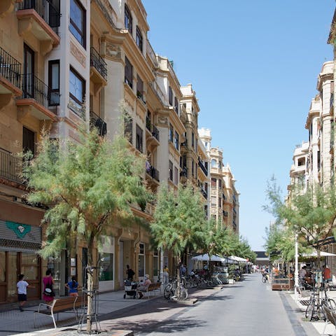 Discover San Sebastian's gourmet eateries in the historic Old Town