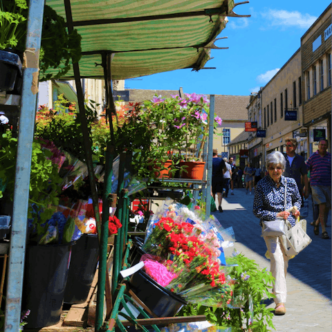 Explore the popular Frome independent market