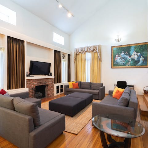Plenty of lounge options