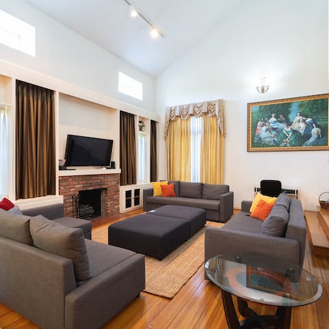 Plenty of lounge options