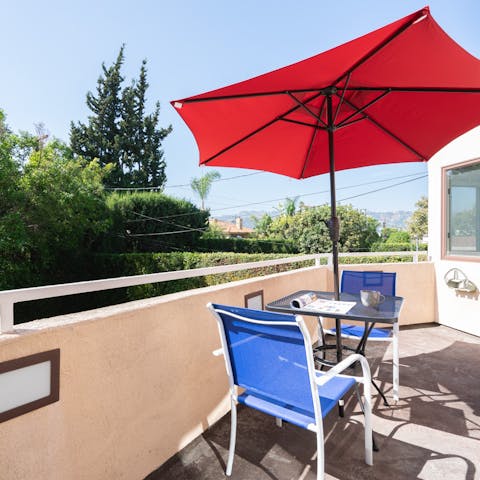 Your sunny balcony