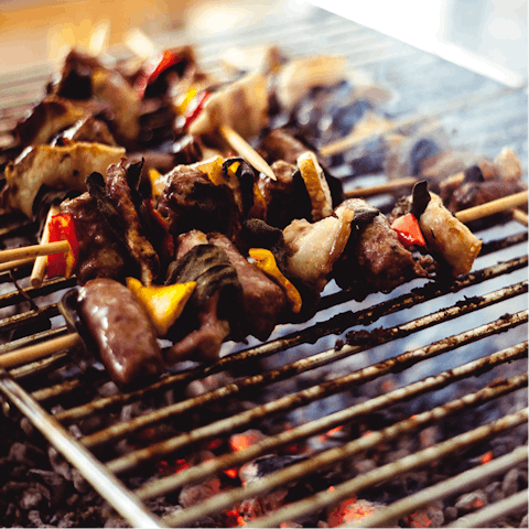 Give your private chef the afternnon off and grill some