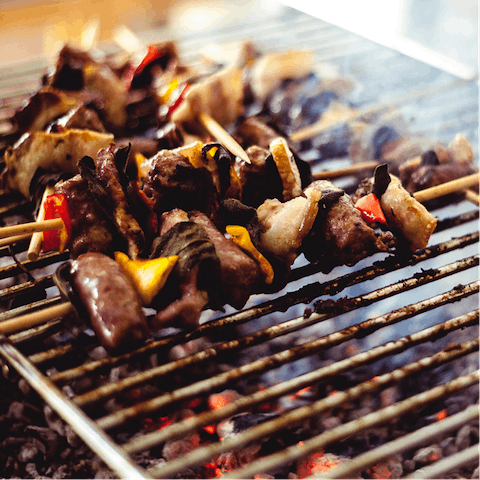 Give your private chef the afternnon off and grill some