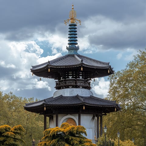 Get your steps in with a gentle walk around Battersea Park