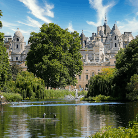 Stroll through one of the pretty parks on your doorstep