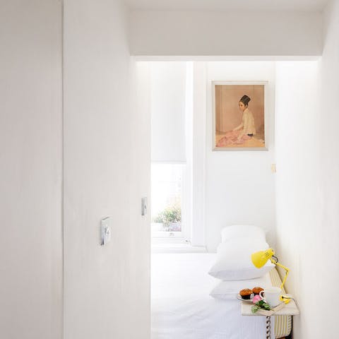 Wake up in the gorgeous morning light