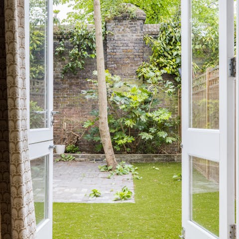 Make the most of your own private garden