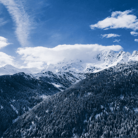 Explore the towering Alps in hiking boots or salopettes around Livigno