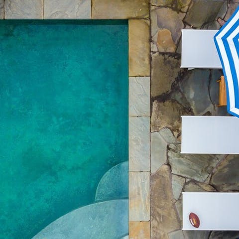 Lounge and relax by the beautiful swimming pool