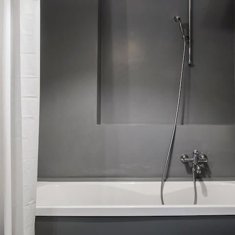 Treat yourself to a long soak in the tub after a day of sightseeing