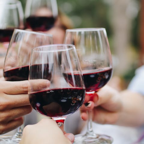 Go wine tasting at Sharpham, an eleven-minute drive away