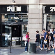 Grab a slice at Pizzeria Spontini
