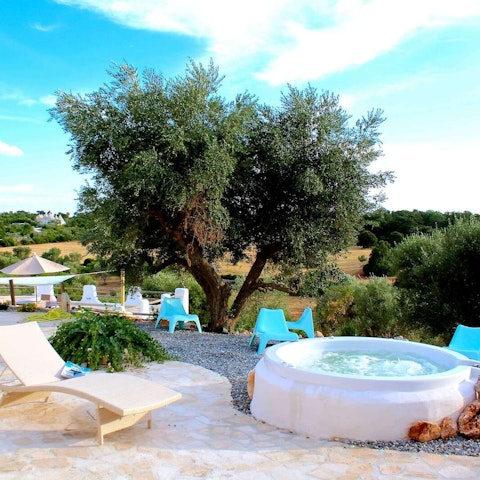 Dive into the swimming pool, soak in the Jacuzzi, or splash into the indoor spa pool