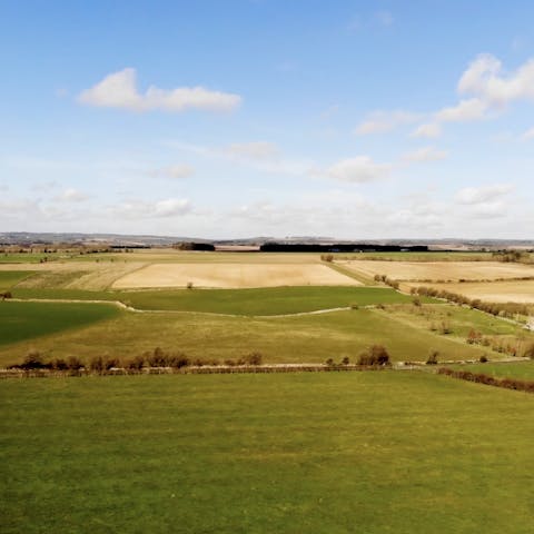 Take a stroll through the idyllic Cotswolds countryside that surrounds your home