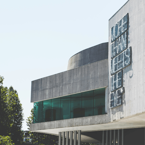 Head fifteen minutes north to MAXXI, Rome's museum of 21st century art