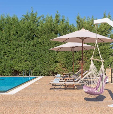 Doze in a hammock rocked gently by the breeze