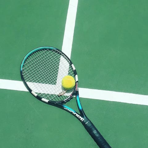 Get competitive on the tennis court