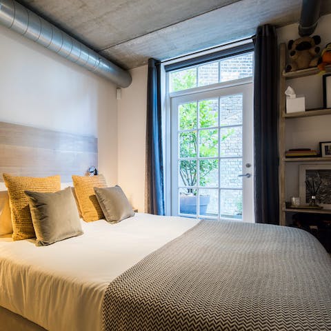 Calming decor in bedrooms