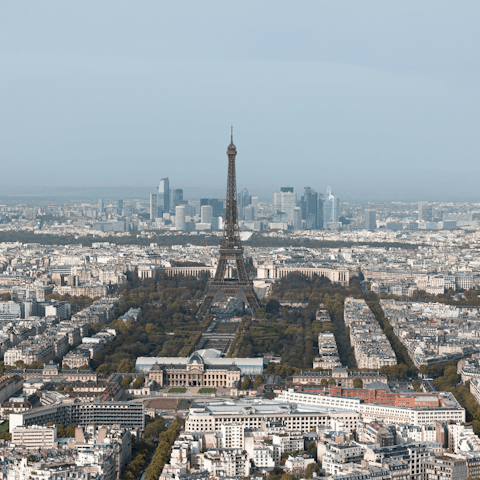 Marvel at the view from the top of the nearby Montparnasse Tower