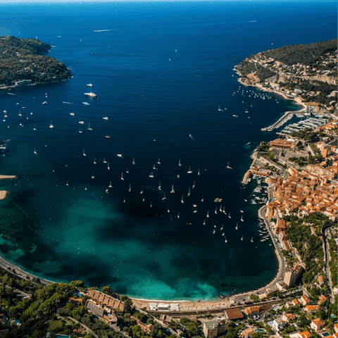 Stay in the picturesque Riviera resort of Villefranche-sur-Mer