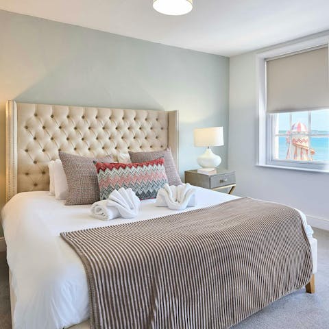 Drift off to the sound of rolling waves