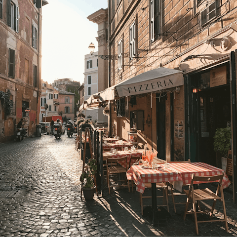 Dine like a local in Trastevere's authentic eateries