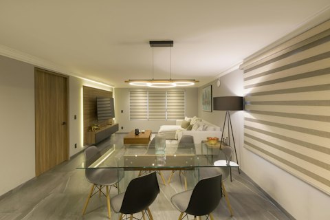 Dine and unwind in one well-designed contemporary space