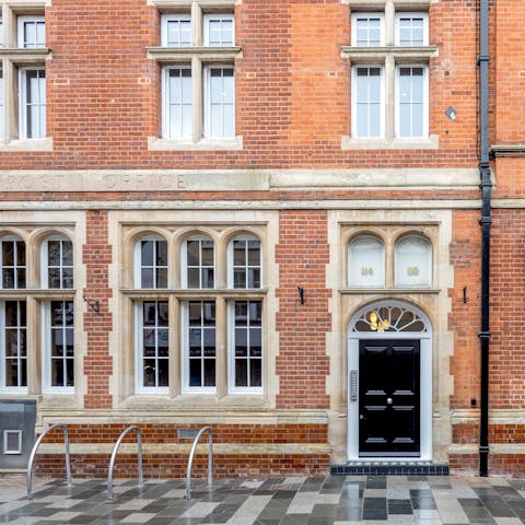 Make yourself at home in the historic Old Post Office building