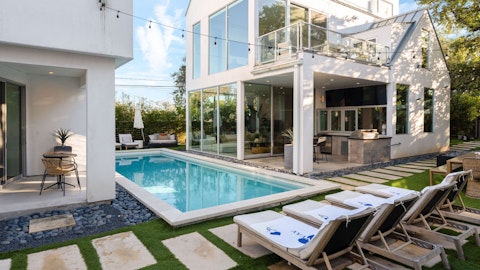 Look forward to dipping in the pool or unwinding in the sauna