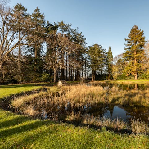 Explore the grounds of this 3000-acre estate