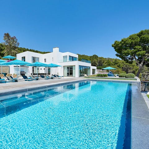 Enjoy refreshing swims and lazy afternoons by the pool