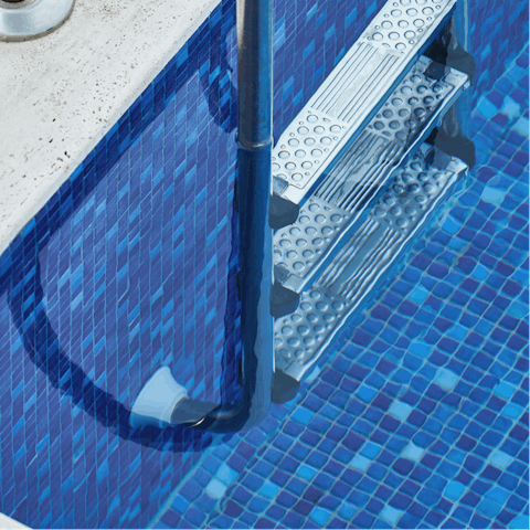 Swim some lengths in the communal lap pool or unwind in the on-site spa