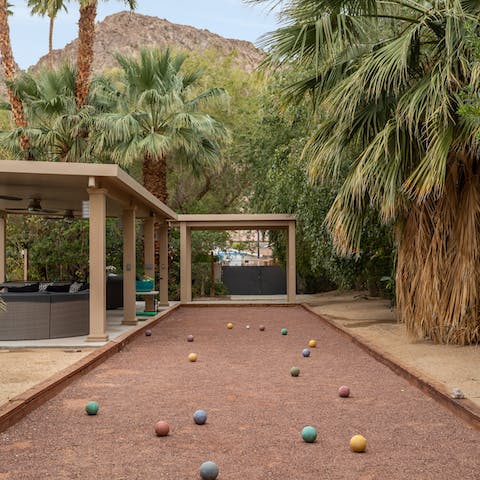 Play a game of boules